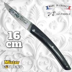 Couteau Thiers par Le Fidèle fibre cabone 16 cm