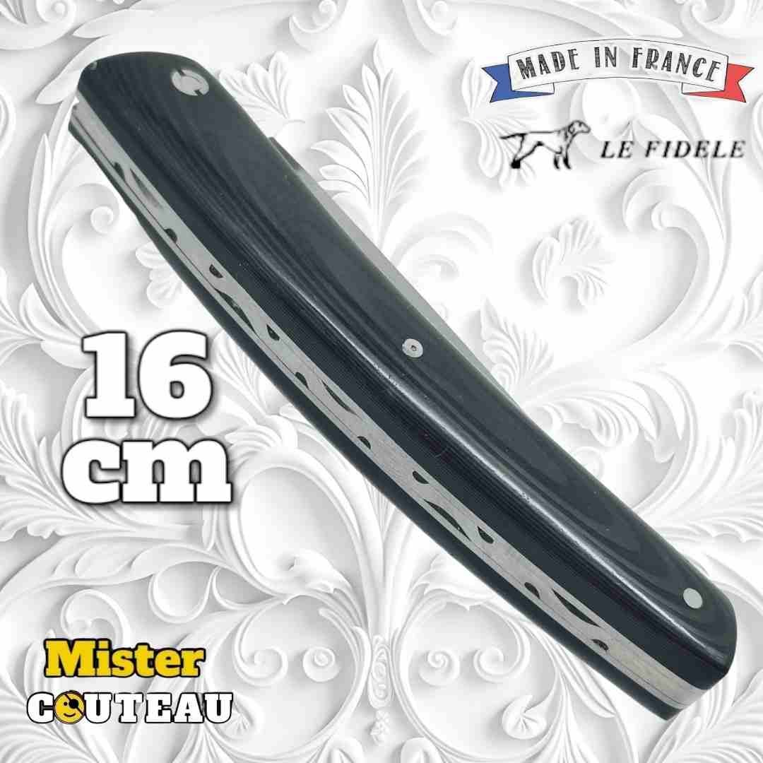 Couteau Thiers par Le Fidèle fibre cabone 16 cm