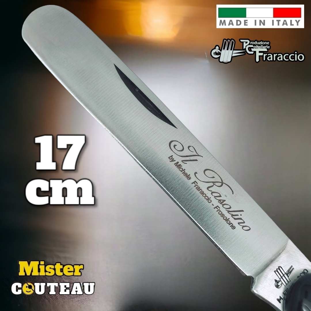 Couteau italien Fraraccio catania rasolino corne 17cm