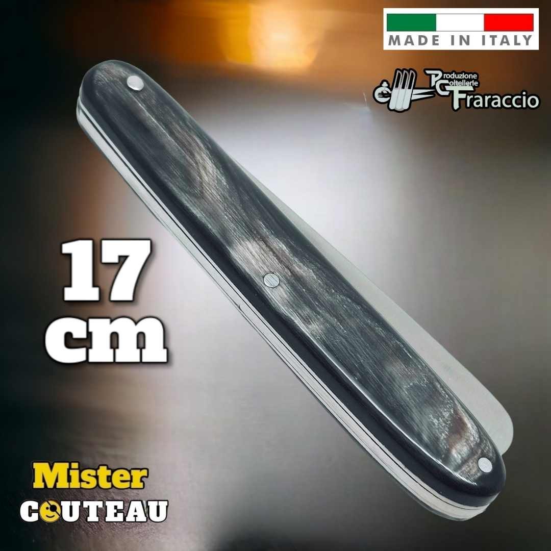 Couteau italien Fraraccio catania rasolino corne 17cm