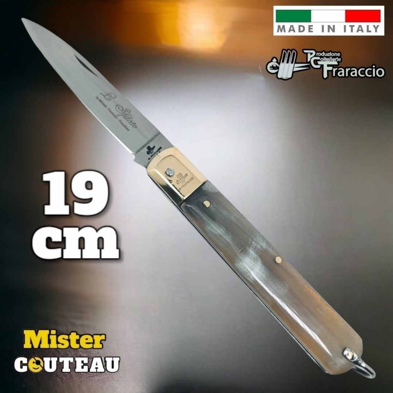 Couteau italien Fraraccio sflilato extracteur douille 21cm