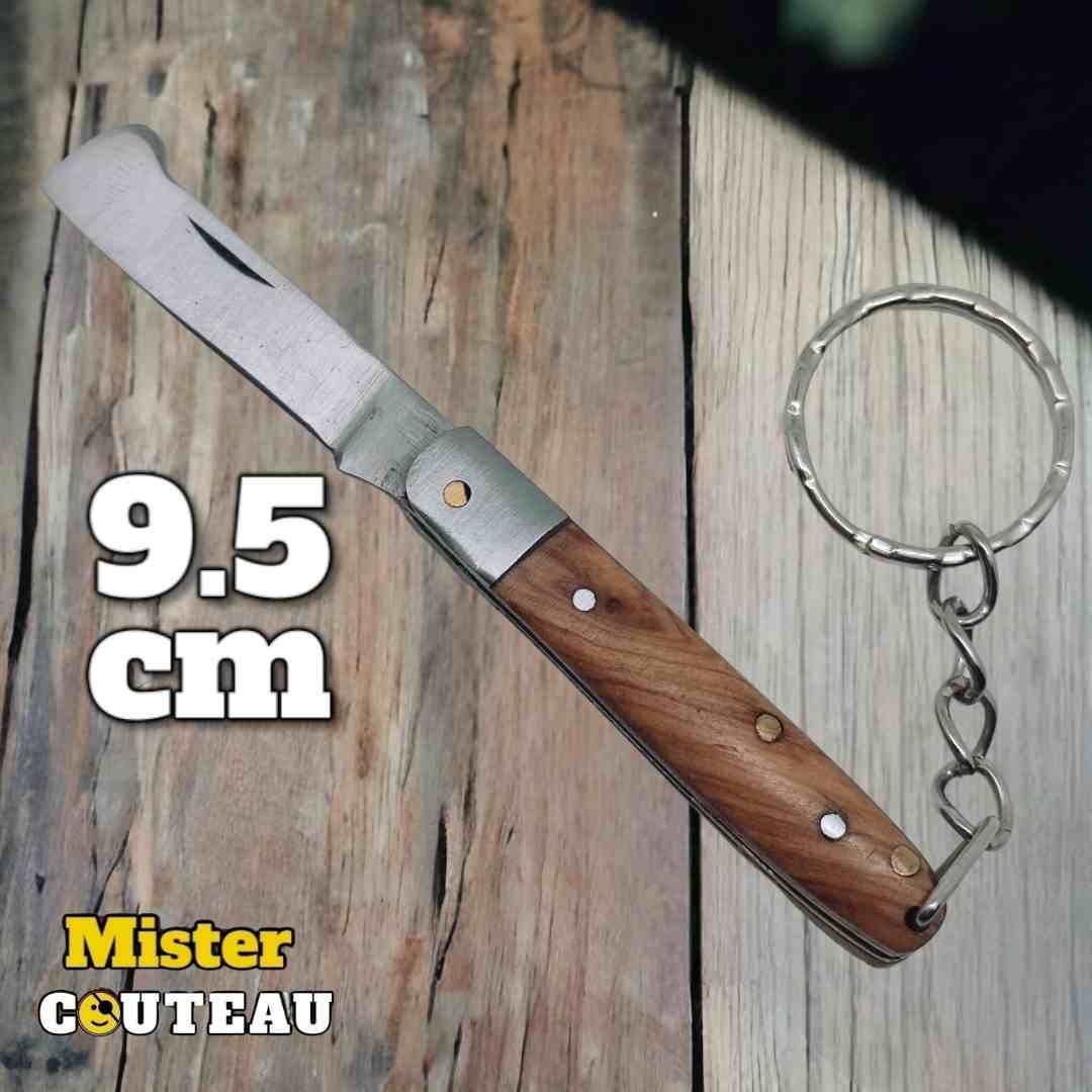 Mini couteau greffoir le niglo bois teck 9.5cm