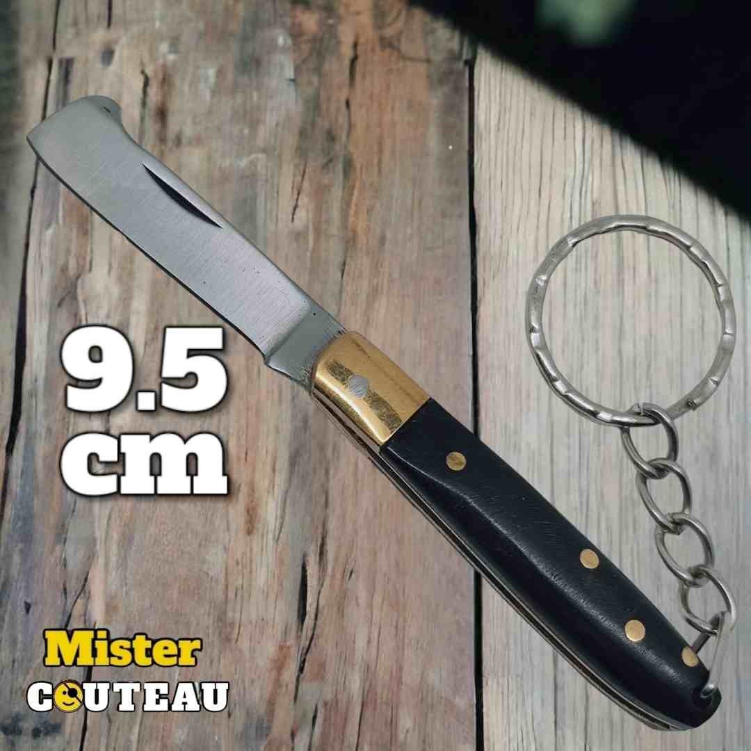 Mini couteau greffoir le niglo corne noire 9.5cm