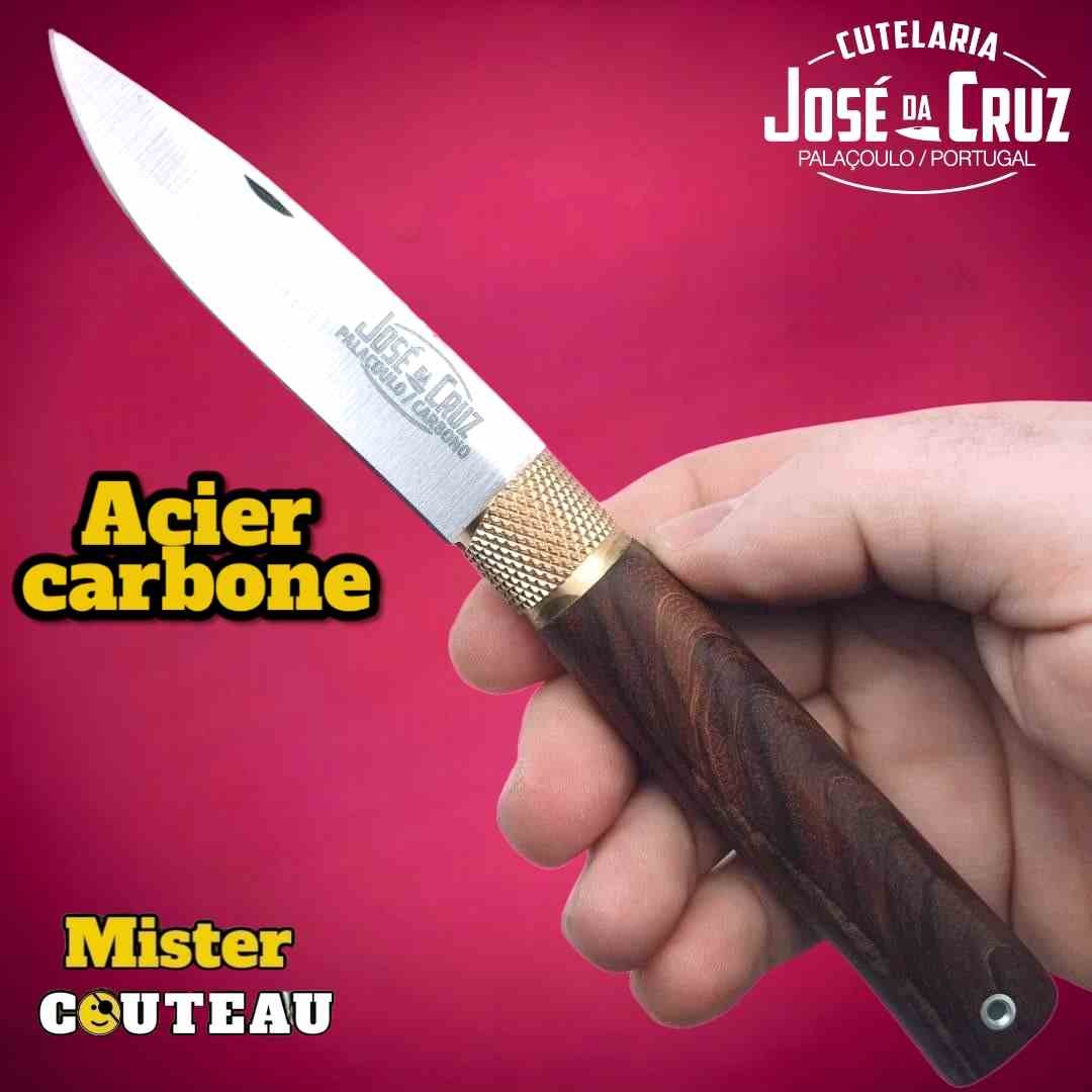 Couteau José Da Cruz bois fer lame carbone