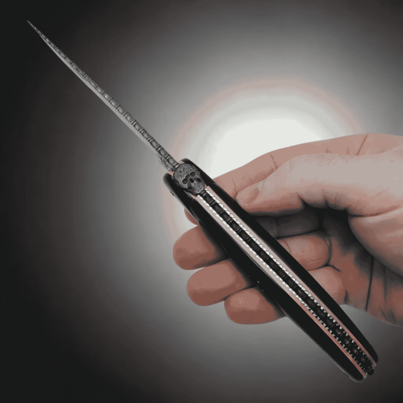 Exceptionnel Laguiole Custom tête de mort Forge de Laquiole Rambaud