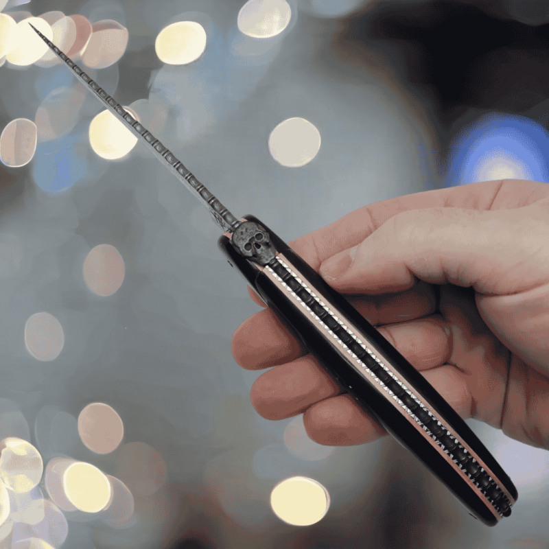 Exceptionnel Laguiole Custom tête de mort Forge de Laquiole Rambaud