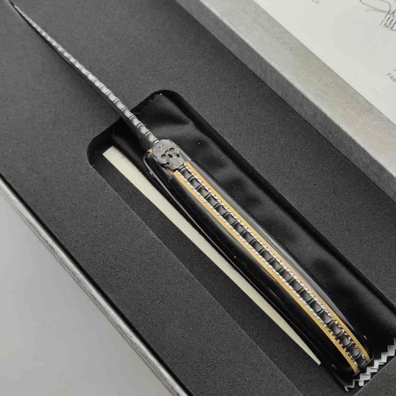 Exceptionnel Laguiole Custom tête de mort Forge de Laquiole Rambaud