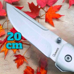 Couteau Albainox chien chasse Deluxe 20 cm manche ABS décoré