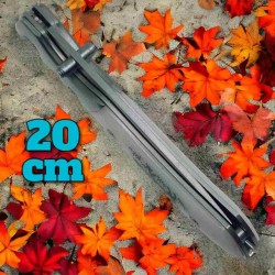 Couteau Albainox cerf Deluxe 20 cm manche ABS décoré