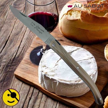 Couteau De Réparation De Sabot Pour Animaux - Acier Inoxydable Avec Poignée Bois - Pour Chevaux, Bovins, Moutons