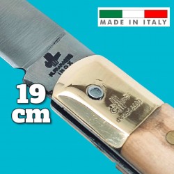 Couteau italie coltelli Fraraccio PCF Sfilato olivier mitre laiton 19 cm