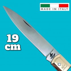 Couteau italie coltelli Fraraccio PCF Sfilato olivier mitre laiton 19 cm