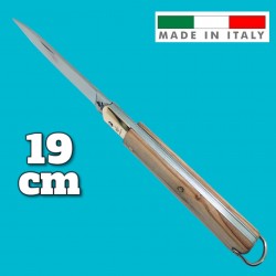 Couteau italie coltelli Fraraccio PCF Sfilato olivier mitre laiton 19 cm