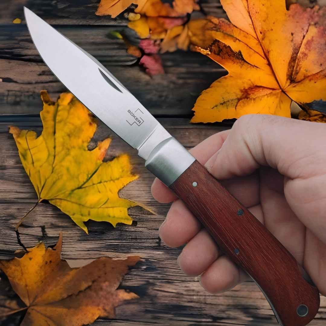 COUTEAU BOKER BACKLOCK BUBINGA