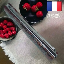 Couteau  20/20 Le Fidèle bois loupe frene rouge 2