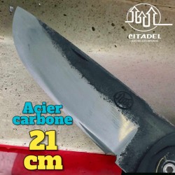 Couteau Citadel Le Bugue  buffle acier carbone forgé main modèle 4