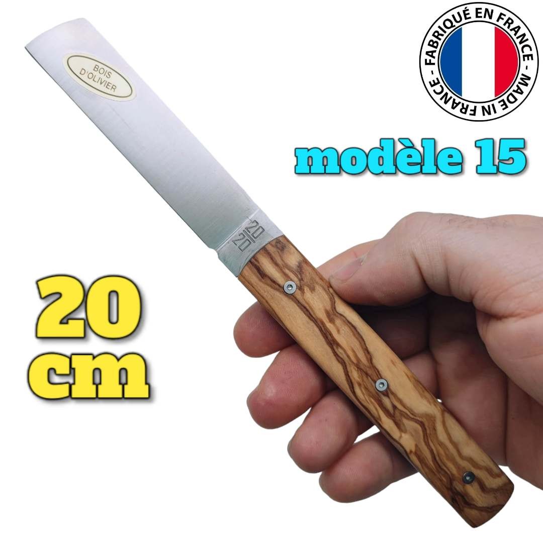 Couteau  20/20 Le Fidèle olivier modèle 15
