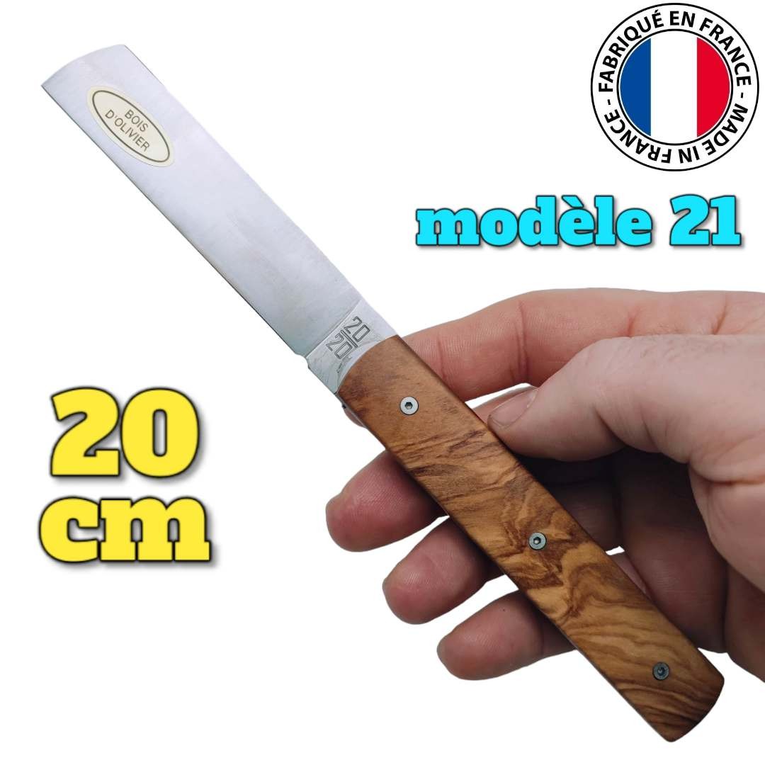Couteau  20/20 Le Fidèle olivier modèle 21