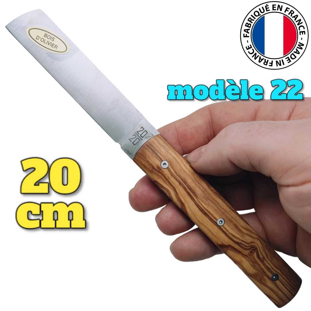 Couteau  20/20 Le Fidèle olivier modèle 22