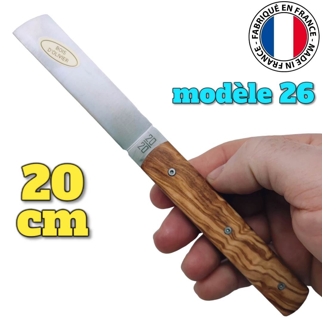 Couteau  20/20 Le Fidèle olivier modèle 26