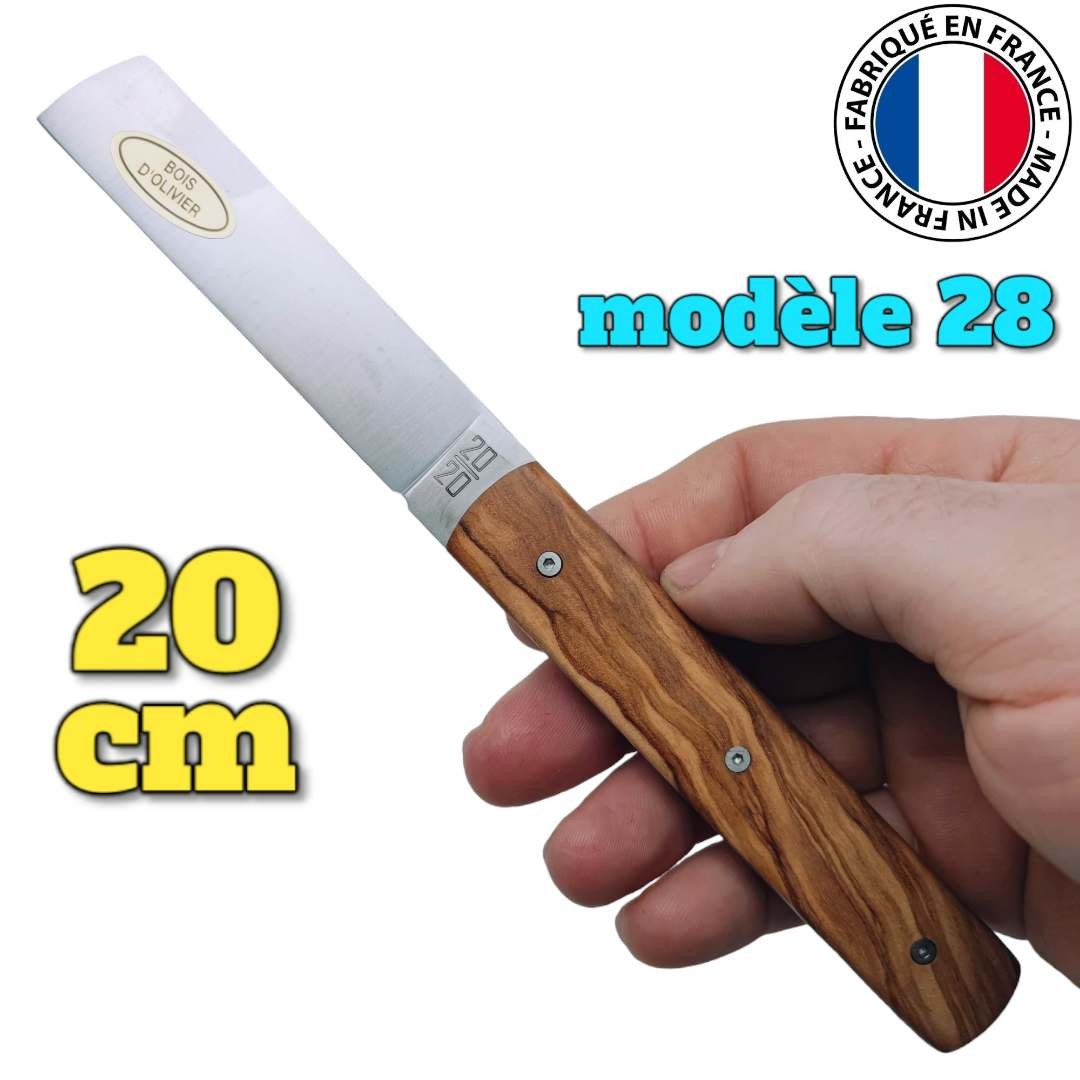 Couteau  20/20 Le Fidèle olivier modèle 28