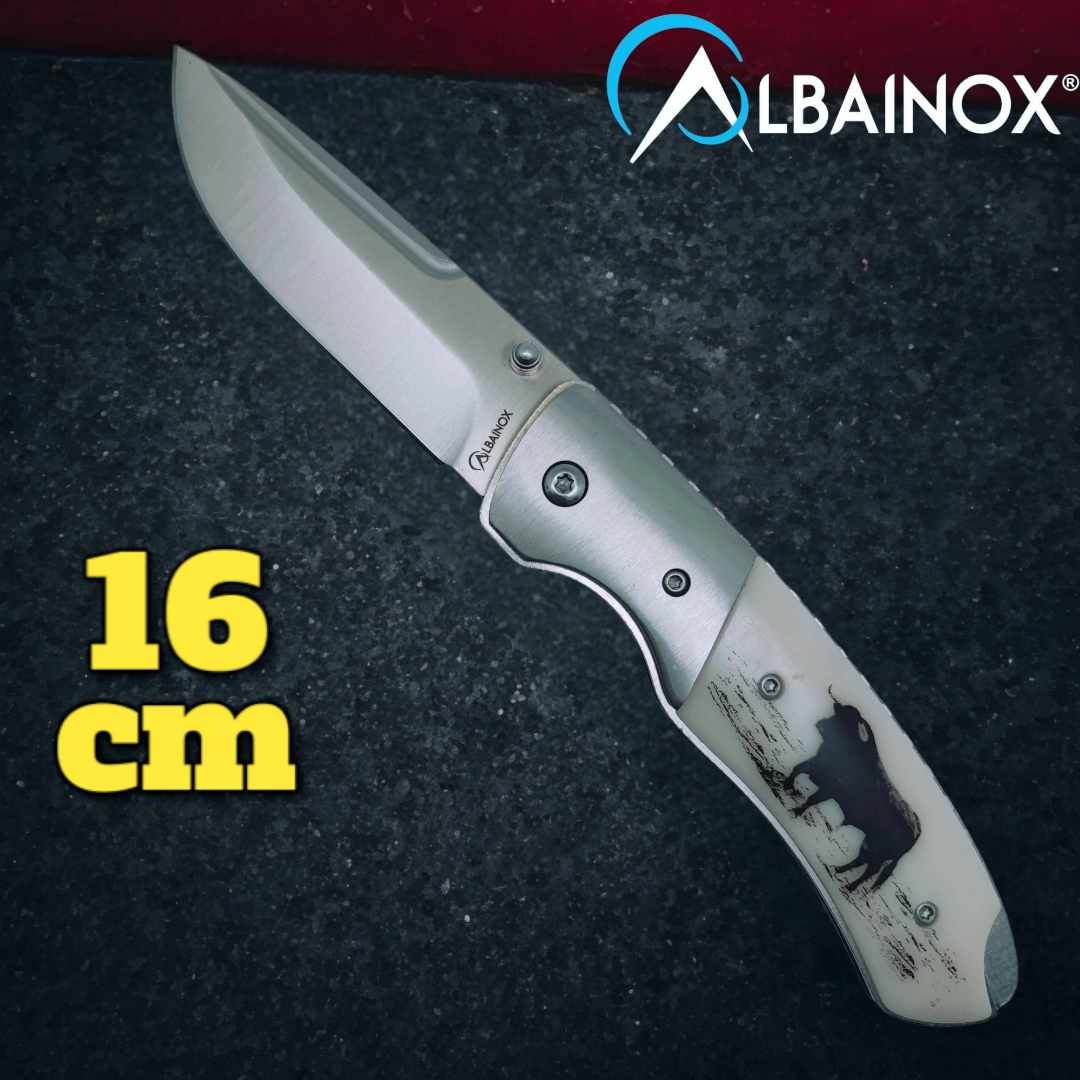Couteau Albainox TAUREAU Deluxe 16 cm manche ABS décoré