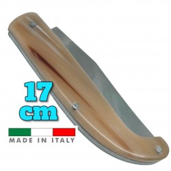 Couteau italien Fraraccio PCF Scarperia corne plein manche 17 cm
