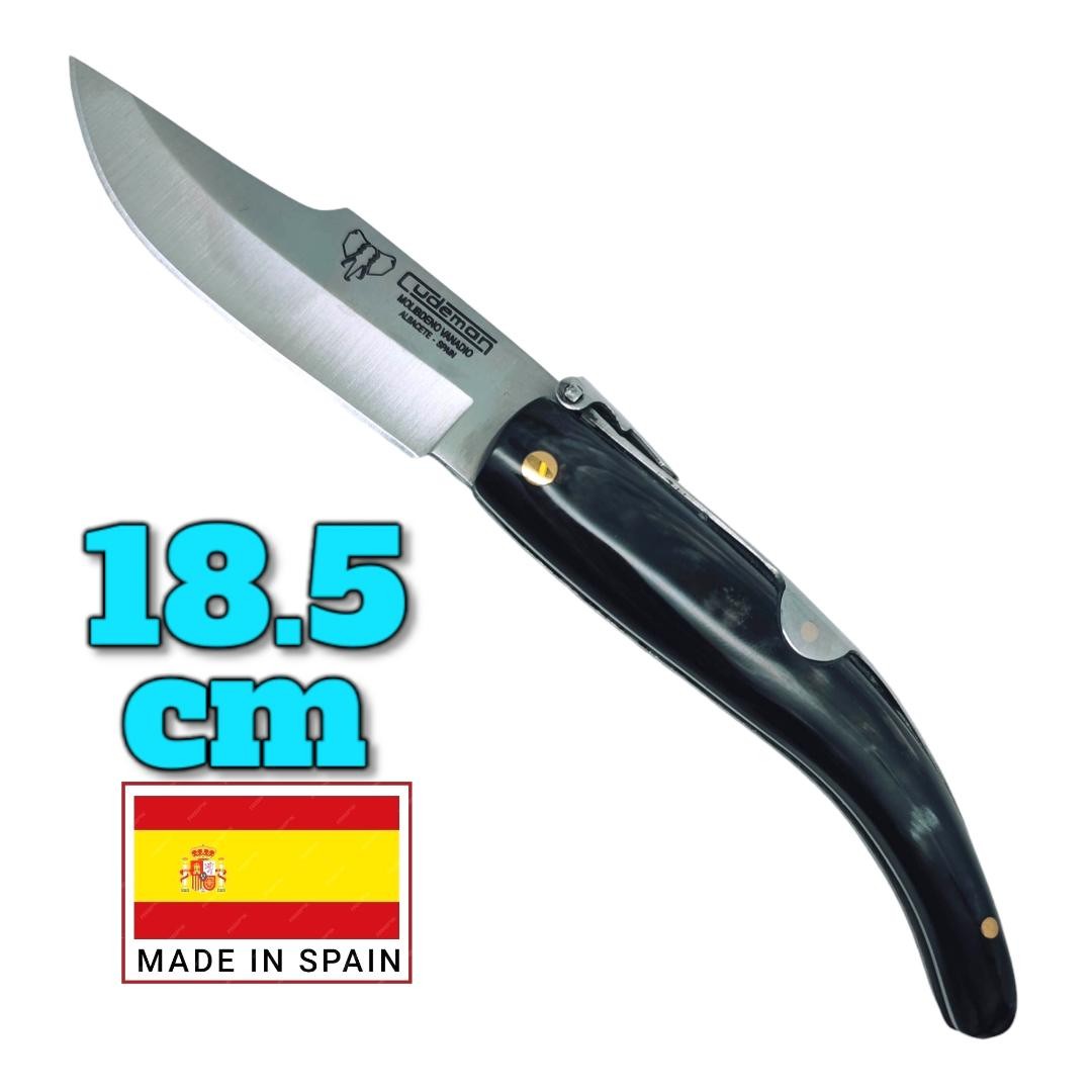 Couteau espagnol Cudeman corne de taureau palanquille  18.5cm