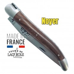 Couteau pliant Forge de Laguiole  forgé noyer double platines gamme Edition