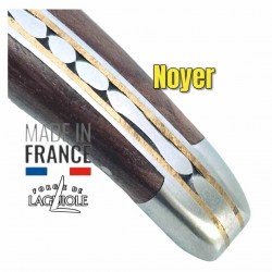 Couteau pliant Forge de Laguiole  forgé noyer double platines gamme Edition