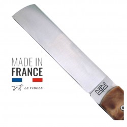 Couteau  20/20 Le Fidèle bois stabilisé bimatière collection éphémère