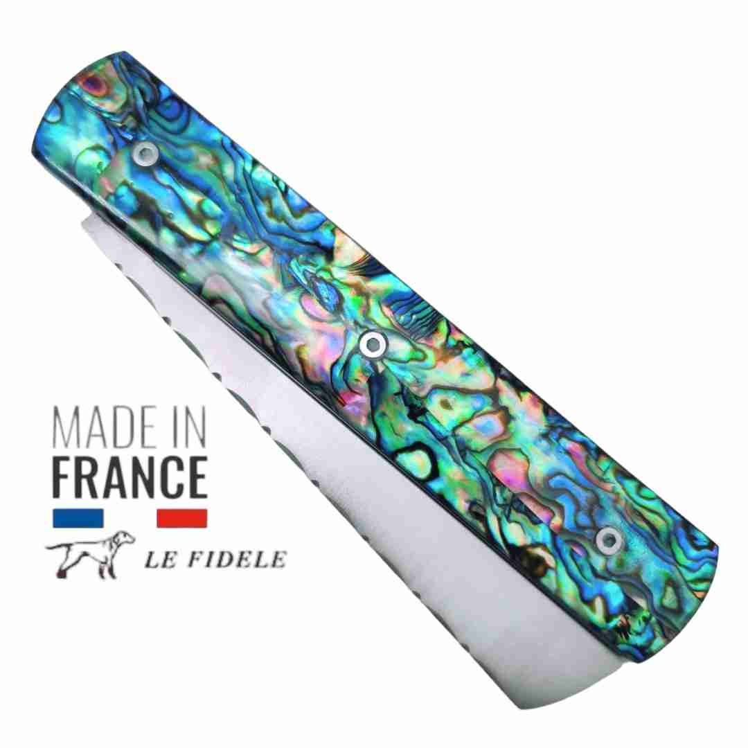 Couteau  20/20 Le Fidèle abalone guilloché